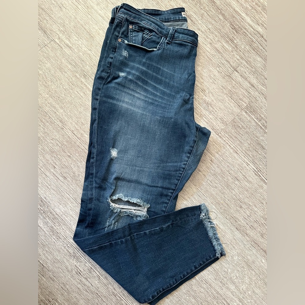 Warp & Weft plus size women’s skinny jeans
